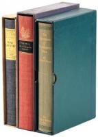 Three volumes published by the Limited Editions Club