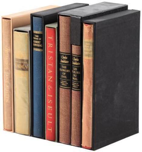 Six classic works of literature and poetry published by the Limited Editions Club