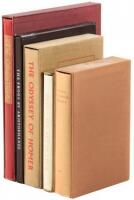 Five classical volumes published by the Limited Editions Club