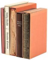 Five classic works of American literature published by the Limited Editions Club.