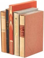 Six volumes of American literature published by the Limited Editions Club