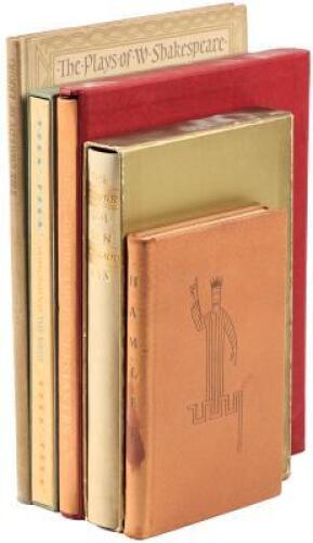 Five classic volumes published by the Limited Editions Club