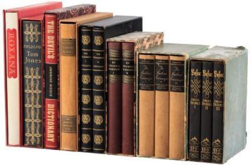 Eight works of literature published by the Limited Editions Club