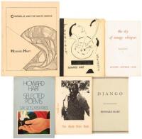 Six volumes of poetry by Howard Hart, all inscribed