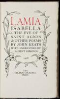 Lamia Isabella The Eve of Saint Agnes & Other Poems