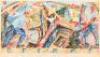 Two studies for a proposed mural along the San Francisco waterfront - 2