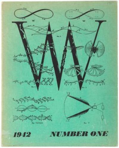 VVV: Poetry, Plastic Arts, Anthropology, Sociology, Psychology. Volume One, Number One.