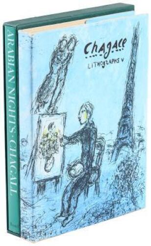 Two volumes of artwork by Marc Chagall