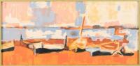 Untitled color lithograph