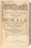 The Philosophie, commonlie called, the Morals. Written by the learned Philosopher Plutarch of Chæronea. Translated Out of Greeke into English, and conferred with the Latine translations and the French, by Philemon Holland of Coventrie, Doctor in Physicke