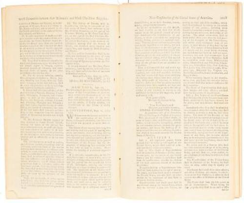 The Constitution of the United States - in two issues of Gentleman's Magazine