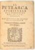 Il Petrarca spiritvale di frate Hieronimo Malipiero Venetiano, dell'ordine de minori d'osservanza. Nuouamente ristampato, e da molti errori espurgato - 2