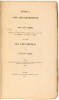 Journal, Acts and Proceedings, of the Convention Assembled at Philadelphia, Monday, May 14, and Dissolved Monday, September 17, 1787, which formed the Constitution of the United States