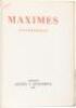 Maximes - 4