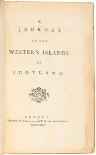 A Journey to the Western Islands of Scotland