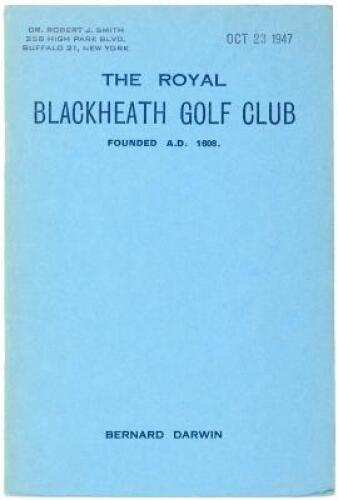 The Royal Blackheath Golf Club