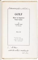 Golf: How to Improve Your Game