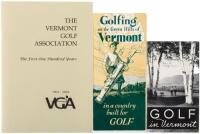 Three items on golfing in Vermont