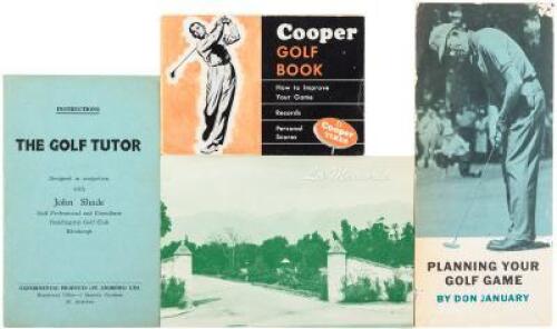 Four golf brochures, etc.