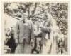Wire photo of Walter Hagen and Edward, Prince of Wales
