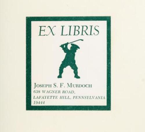 Collecting Golf Books, 1743-1938...to which has been added Bibliotheca Golfiana, together with some notes and commentary by Joseph S.F. Murdoch