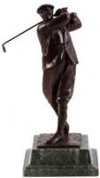 Bronze sculpture of Harry Vardon