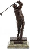 Bronze sculpture of Arnold Palmer