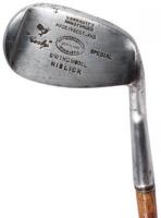 Edwin Cosby Patent Cane Shaft Smith&rsquo;s Anti-Shank Niblick