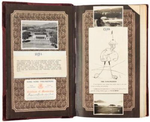 Minute Book, photographs, and other memorabilia of the Hong Kong Fanlingerers at St. Andrews