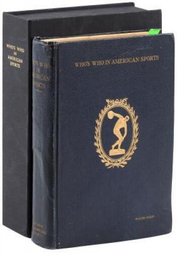 Who's Who in American Sports - Walter Hagen's copy