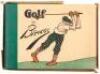 Golf: The Book of a Thousand Chuckles - The Famous Golf Cartoons by Briggs - with the rare original box - 2