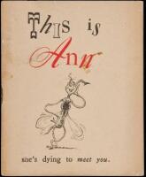 This is Ann: She's Dying to Meet You