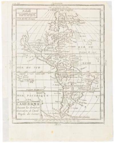 L'Amerique Suivant les dernieres observations de l'Acad. Royale des Sciences