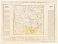 Carte Geographique, Statistique et Historique du Territoire d'Arkansas