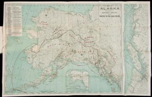 Alaska: Land of Gold and Glacier [cover title] Alaska Tours to the National Wonderland. Great Northern Railway
