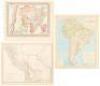 Three maps of South America