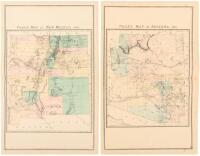 Two maps of U.S. states by H.R. Page