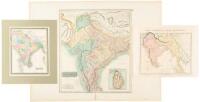 Three maps of India