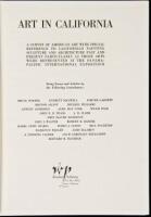 Art in California. A Survey of American Art with Special Reference to Californian Painting, Sculpture and Architecture...Represented at the Panama-Pacific International Exposition.