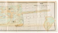 Map Showing Golden Gate Park, the Avenue and Buena Vista Park. Scale 400 ft. to 1 inch. 1893