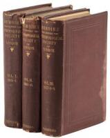 Memoirs Read Before the Anthropological Society of London, 1863-4 [1865-6 & 1867-8-9]