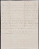 Autograph Letter, signed, regarding friends leaving for California