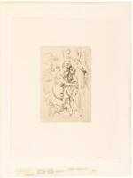 Etching from La Vie de Sainte Monique