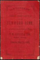 Catalogue of Short-horn Cattle from the the Elmwood Herd, to be Sold at Junction City, KS., by C. M. Clifford & Son, Milford, Kansas, on Tuesday, May 25th, 1886