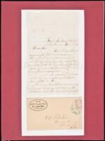 Autograph Letter Signed by Sergeant R.G. Burns, Union army, to Capt. J. B. Baker