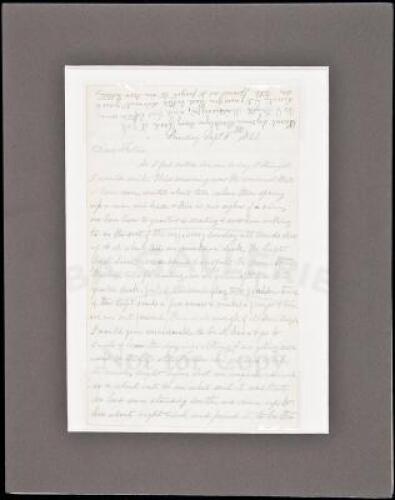 Autograph Letter Signed, from Freeman Foster, Jr., serving in the Union navy, to his father