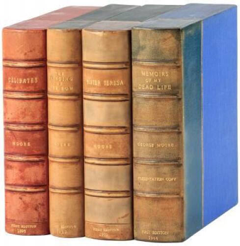 Four first editions by George Moore