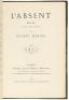 L'Absent: Drame en un acte en vers - 3