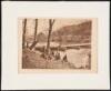 Photograph of Union soldiers at the Second Battle of Manassas (Bull Run), seated by the Manassas River