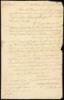 Autograph Letter signed by George Stevenson, describing the passage to Madeira